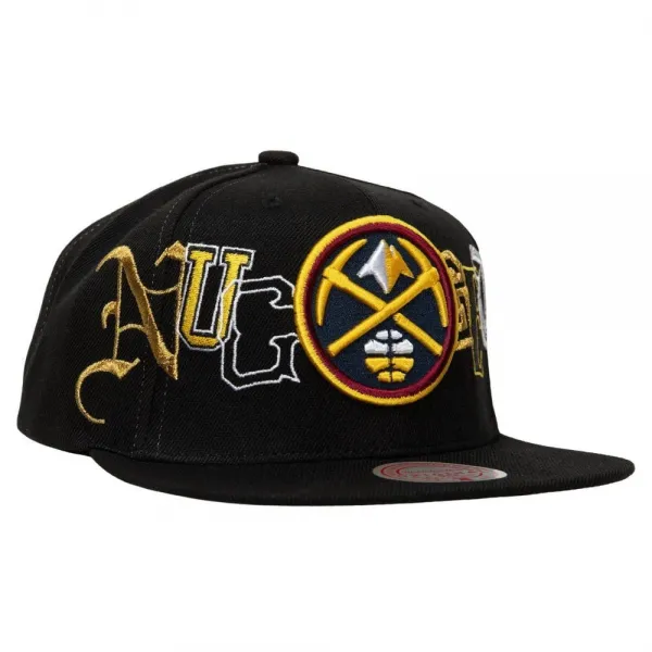 GORRA DENVER NUGGETS "NBA HYPE TYPE" - MITCHELL AND NESS