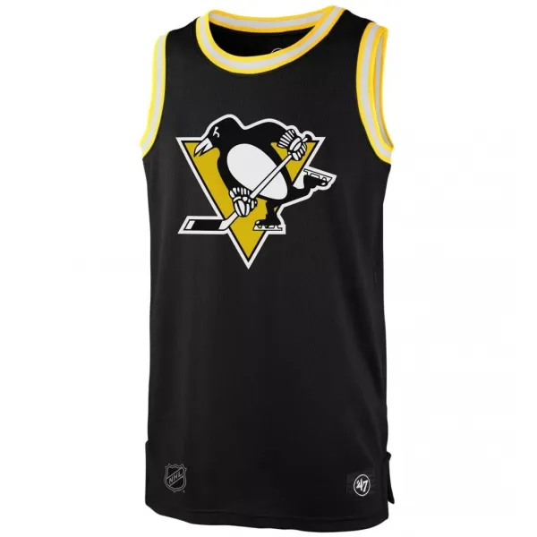 CAMISETA PITTSBURGH PENGUINS NHL - 47 BRAND "GRAFTON TANK"- NEGRA