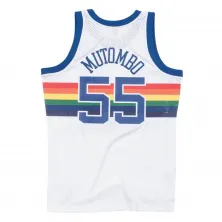 CAMISETA DIKEMBE MUTOMBO - DENVER NUGGETS - SWINGMAN BLANCA