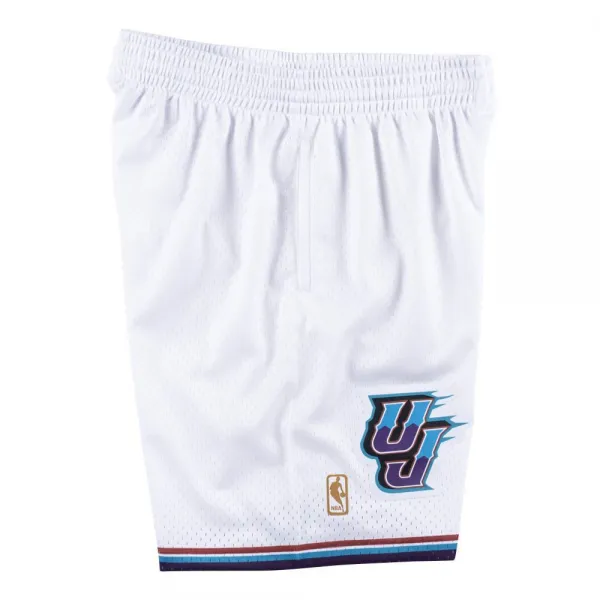 SHORT UTAH JAZZ SWINGMAN 1996 - MITCHELL & NESS EN BLANCO