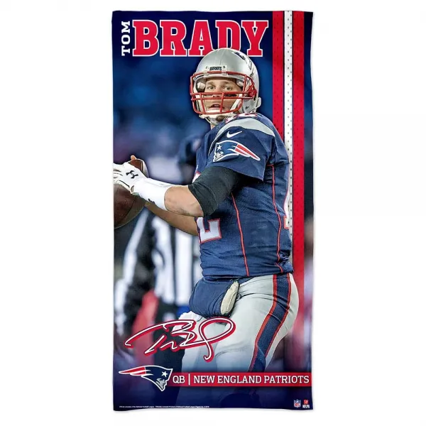 TOALLA NFL TOM BRADY PATRIOTS  - SPECTRA BEACH