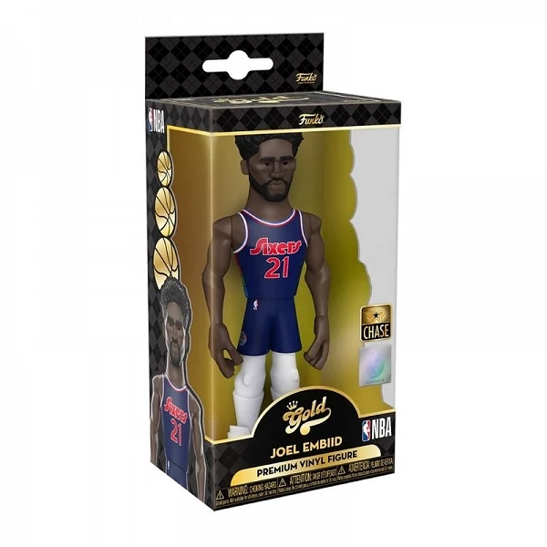 FUNKO VINYL GOLD NBA JOEL EMBIID - PHILADELPHIA (CHASE)