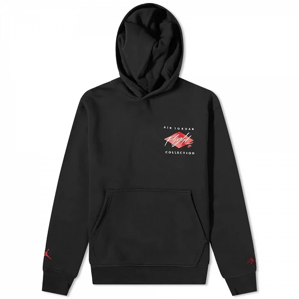 SUDADERA JORDAN ESSENTIAL FLIGHT SIGNATURE - BLACK