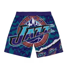 SHORT UTAH JAZZ NBA JUMBOTRON 2 - MITCHELL & NESS