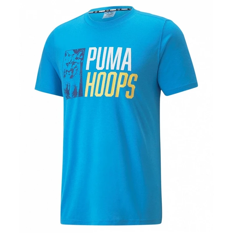 CAMISETA PUMA BOX OUT AZUL