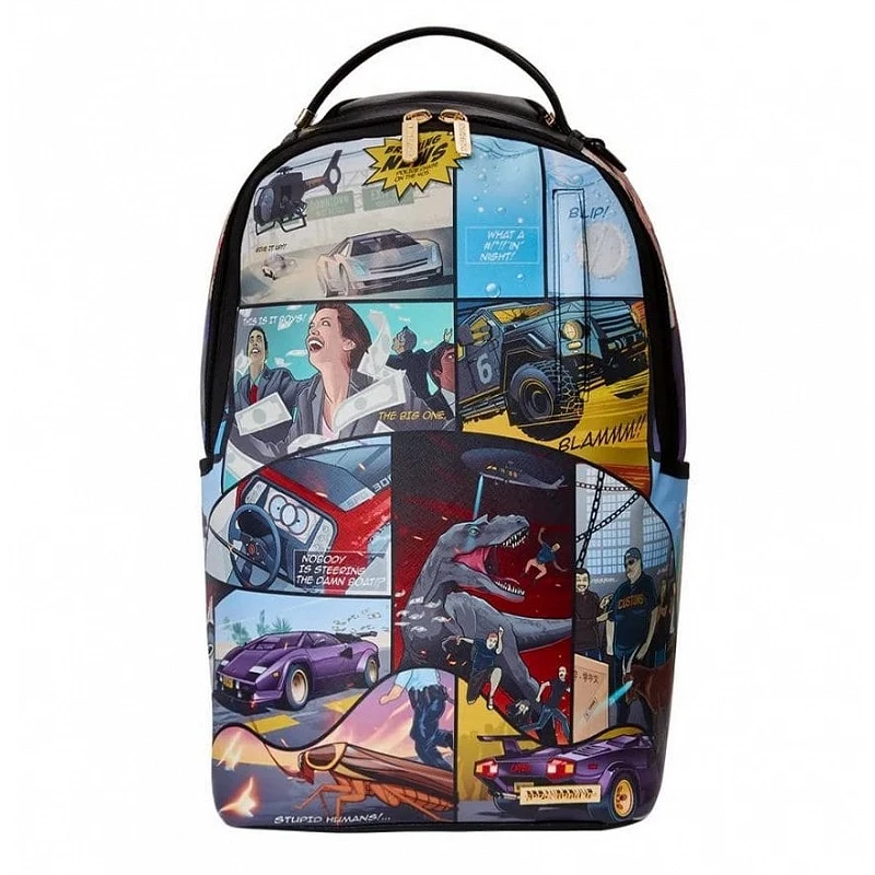 MOCHILA SPRAYGROUND COMIC CHAOS DLX