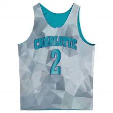 CAMISETA LARRY JOHNSON REVERSIBLE CHARLOTTE HORNETS MESH TANK