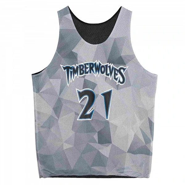 CAMISETA KEVIN GARNETT REVERSIBLE MINNESOTA TIMBERWOLVES MESH TANK