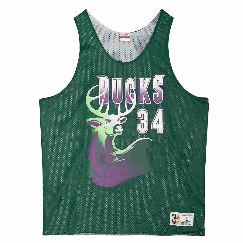 CAMISETA RAY ALLEN REVERSIBLE MILWAUKEE BUCKS MESH TANK