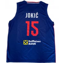 CAMISETA NIKOLA JOKIC SERBIA - PEAK AZUL EUROBASKET 22