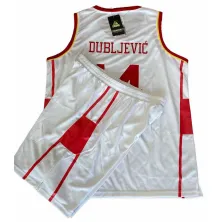 EQUIPACION MONTENEGRO BOGAN DUBLJEVIC - PEAK BLANCA EUROBASKET 22