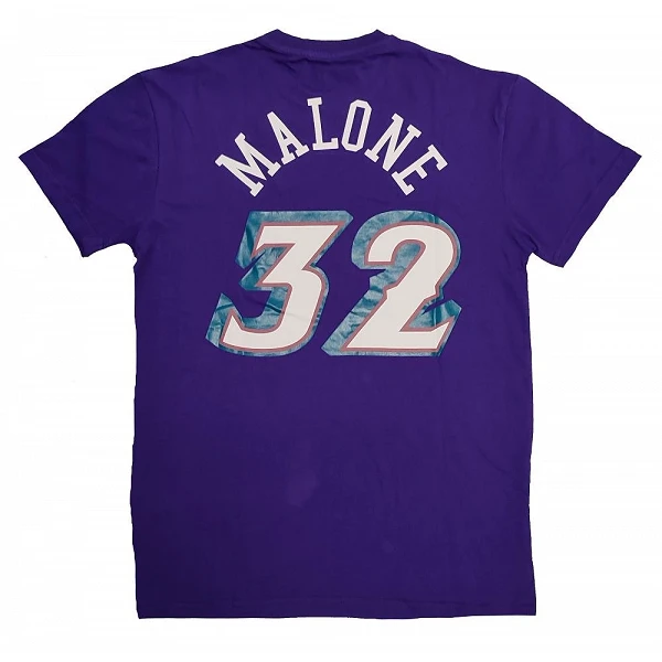 CAMISETA KARL MALONE UTAH JAZZ - N&N TEE