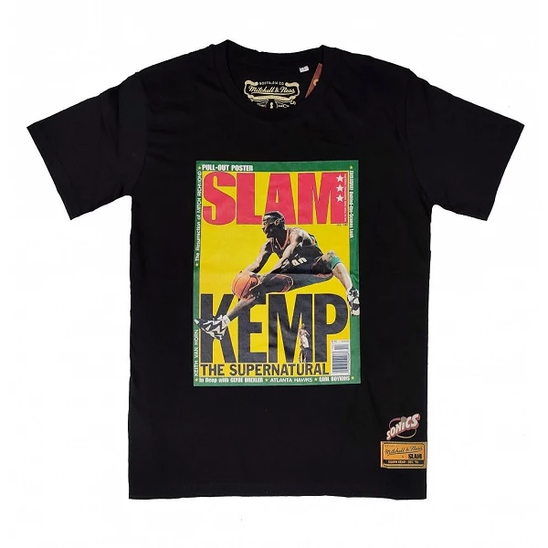 CAMISETA SHAWN KEMP "SLAM COVER" - MITCHELL & NESS