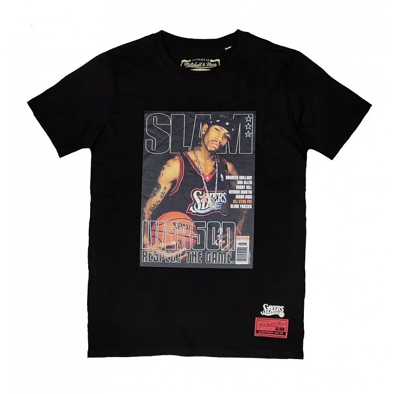 CAMISETA ALLEN IVERSON "SLAM COVER" - MITCHELL & NESS