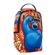 MOCHILA SPRAYGROUND MINI COOKIE MONSTER ON THE RUN