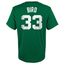 camiseta manga corta Larry bird Celtics Mitchell ness niños