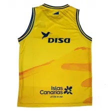 CAMISETA GRAN CANARIA SPALDING ACB 2023 AMARILLA PRIMERA EQUIPACION