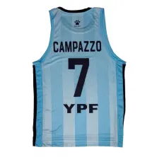 camiseta facundo campazzo replica oficial seleccion argentina baloncesto kelme