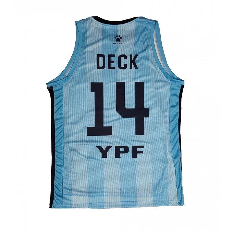 camiseta deck argentina baloncesto oficial kelme
