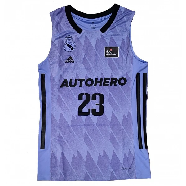 camiseta baloncesto junior sergio Llull real madrid 2023 segunda equipacion