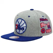 gorra plana philadelphia sixers NBA melton Patch