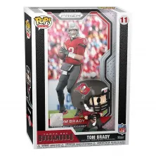 Funko Pop Tom Brady con Buccaners trading Card