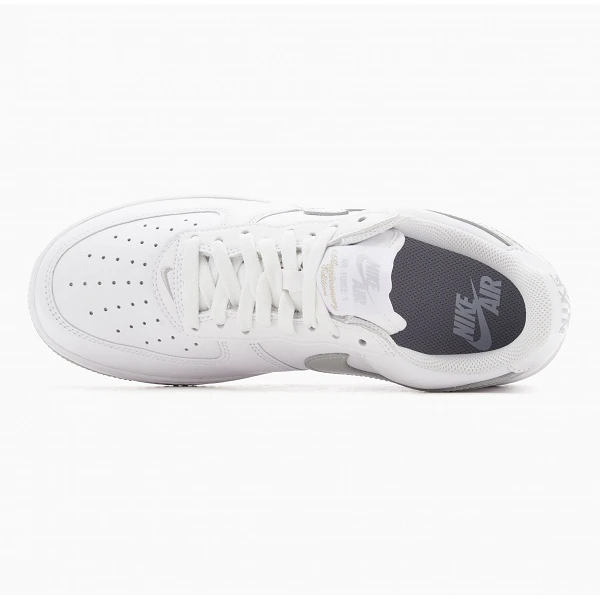 Zapatillas Nike Air Force One Low Retro - White Silver