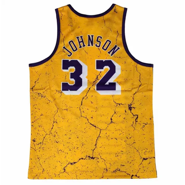 Camiseta Magic Johnson NBA player burst Mitchell and Ness