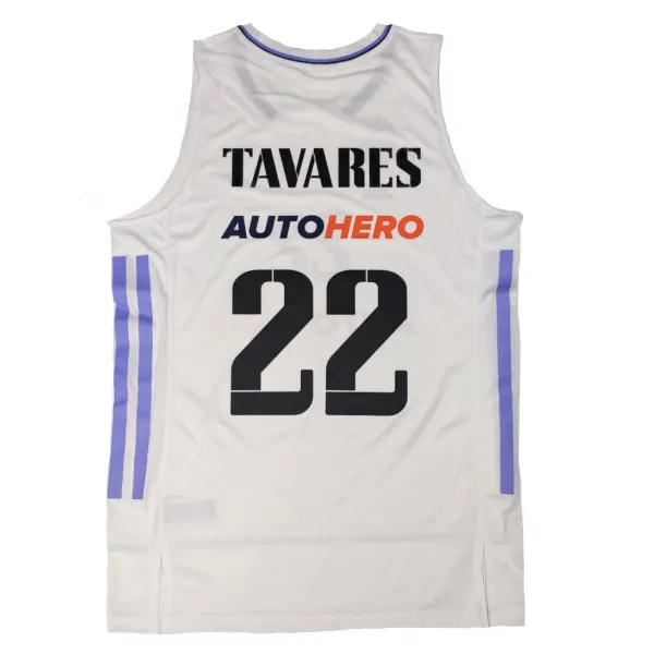 Camiseta Tavares Real Madrid Baloncesto Euroliga