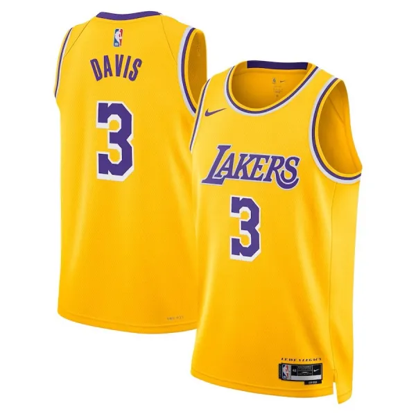 Camiseta Anthony Davis Lakers Icon Edition Swingman Nike