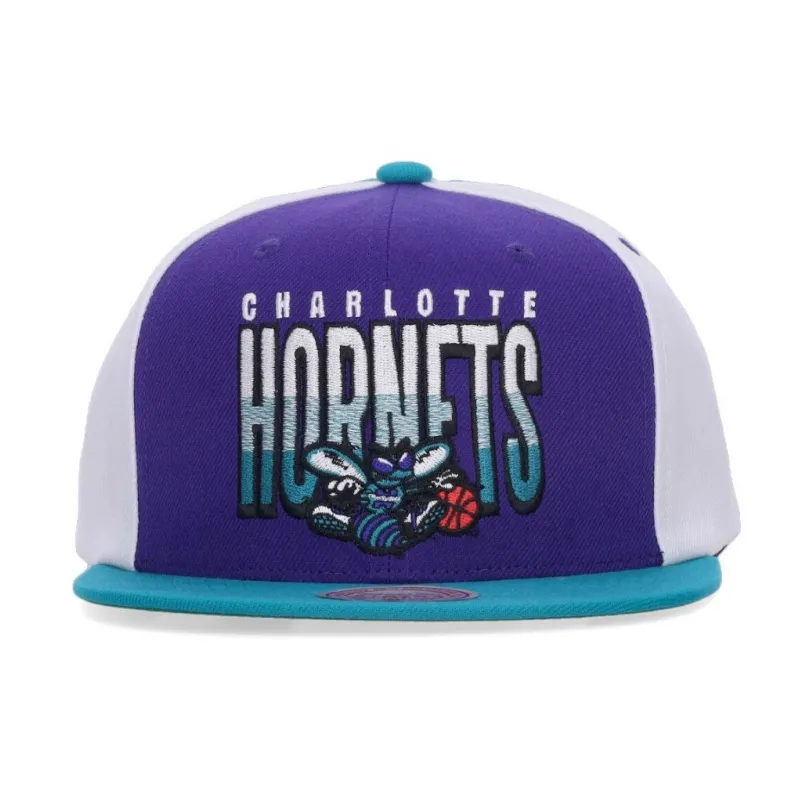 Gorra Plana Charlotte Hornets NBA Billboard 2 Mitchell and Ness