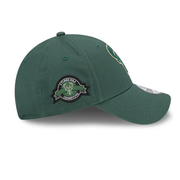 Gorra Milwaukee Bucks 9FORTY Side Patch