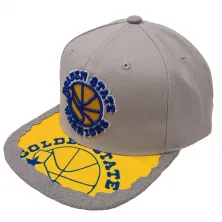 Gorra plana Warriors NBA Munch Time en gris