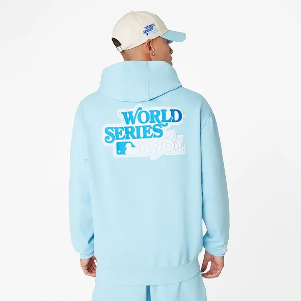 Sudadera Los Angeles Dodgers World Series patch de New Era