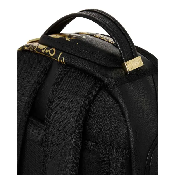 Mochila Sprayground "Half Graff Gold DLXSV"