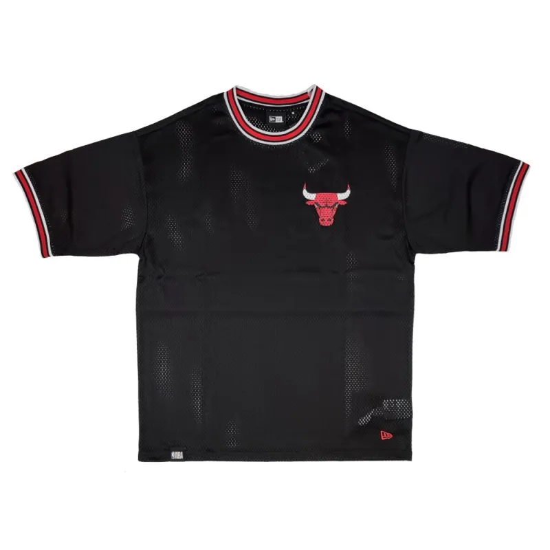 Camiseta NBA Mesh Chicago Bulls Logo Oversized