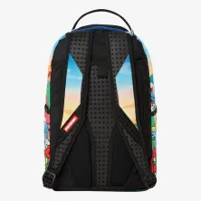 Mochila Sprayground "Smurfs Mushroom"
