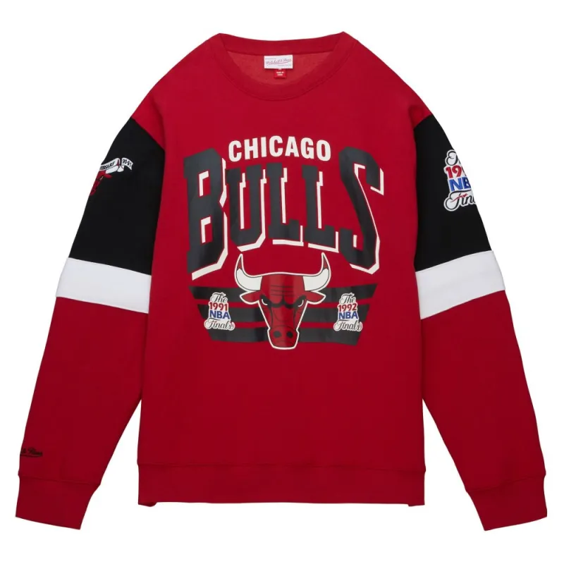 Sudadera Chicago Bulls NBA All Over Crew 3.0 Mitchell and Ness