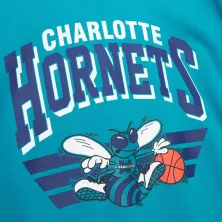 Sudadera Charlotte Hornets NBA All Over Crew Mitchell and Ness