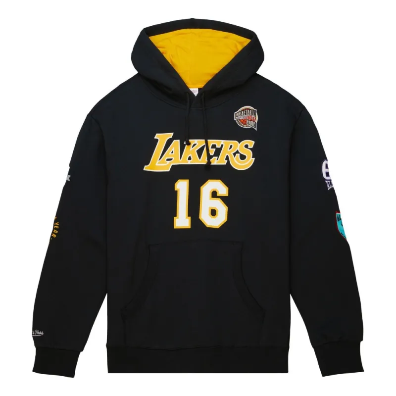 Sudadera Pau Gasol con Lakers NBA Hall of Fame