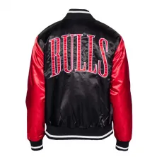 Chaqueta NBA Satin Bomber Chicago Bulls