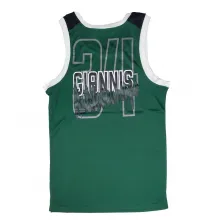 equipacion baloncesto de Giannis Antetokounmpo con los Bucks para entrenamiento en verde