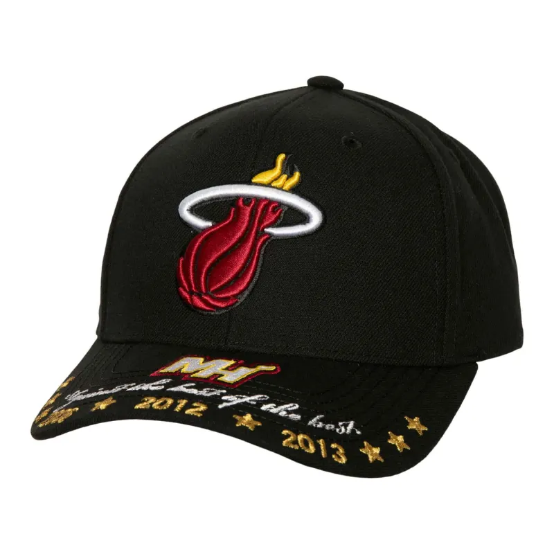 Gorra Curva Miami Heat NBA Against the best Pro