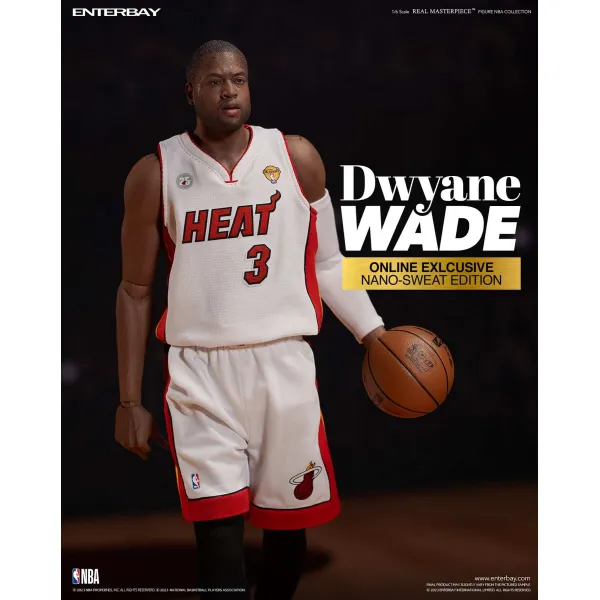 Figura Enterbay Dwyane Wade 1/6 Miami Heat - Masterpiece