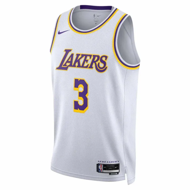 Camiseta Anthony Davis Lakers Swingman Nike Association Edition