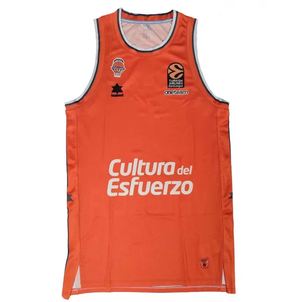 Camiseta Valencia Basket Euroliga Primera Equipacion Oficial - Luanvi 2023/24