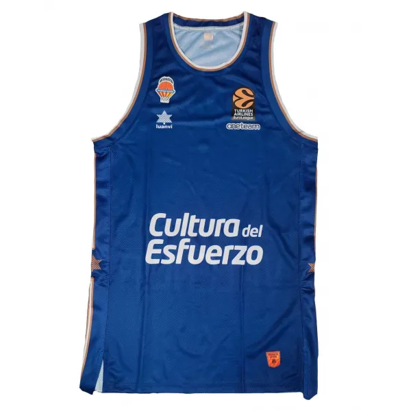 Camiseta Valencia Basket Euroliga Primera Equipacion Oficial - Luanvi 2023/24