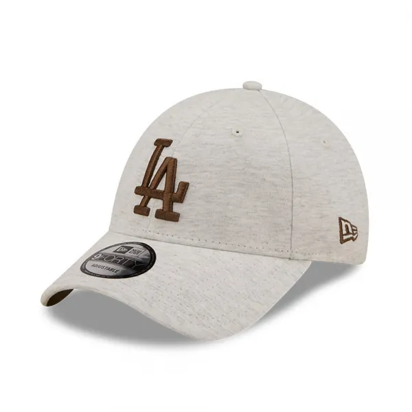 Gorra Los Angeles Dodgers Essentials Gris talla mujer vista frontal