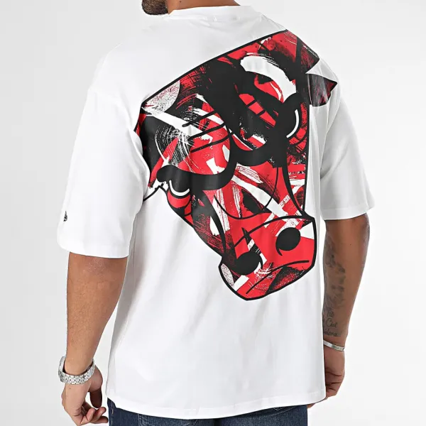 Camiseta Chicago Bulls New Era "Large Infill"