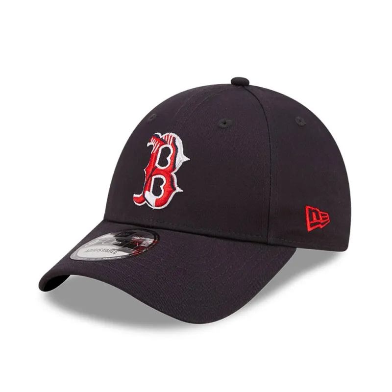 Gorra curva ajustable de los Boston Red Sox